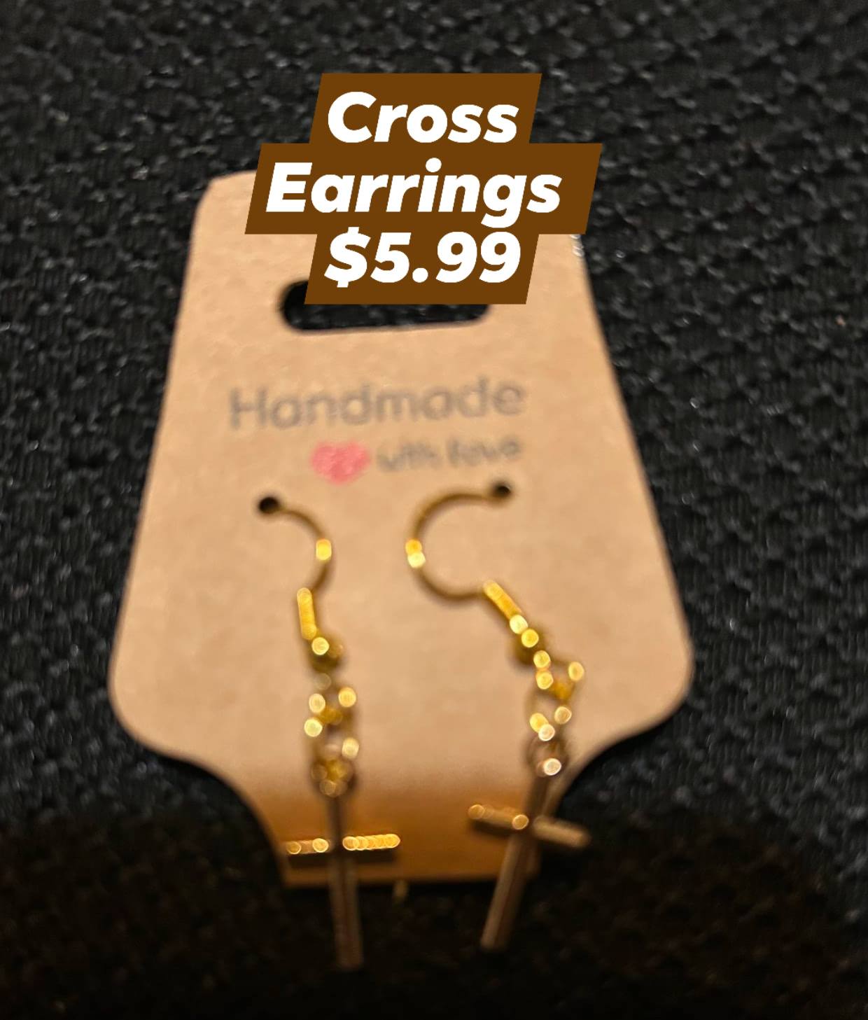 Cross Earrings