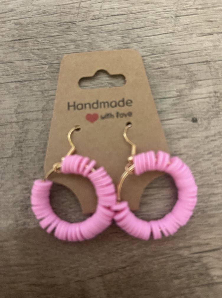 Pink Earrings