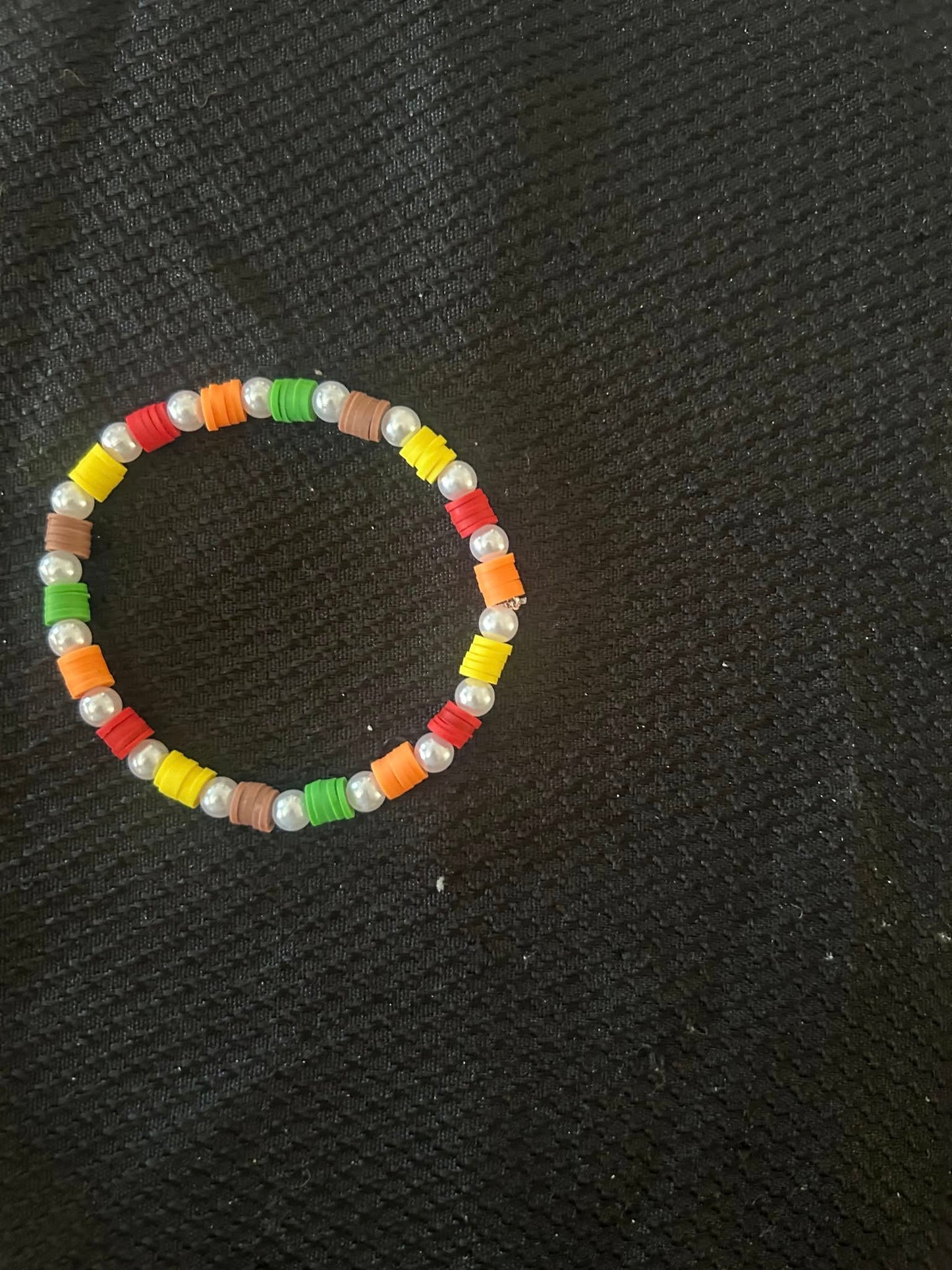 Thanksgiving Pearl Bracelet