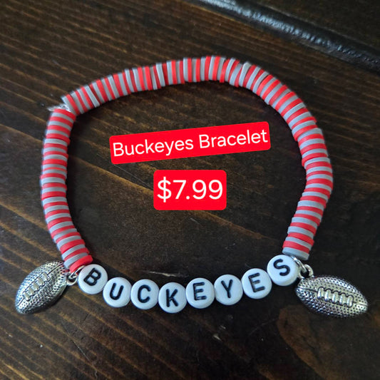Charmed Buckeyes Bracelet