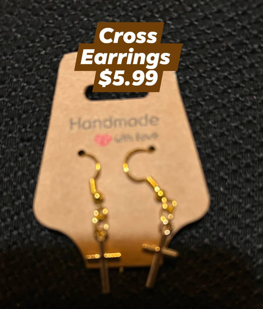 Cross Earrings