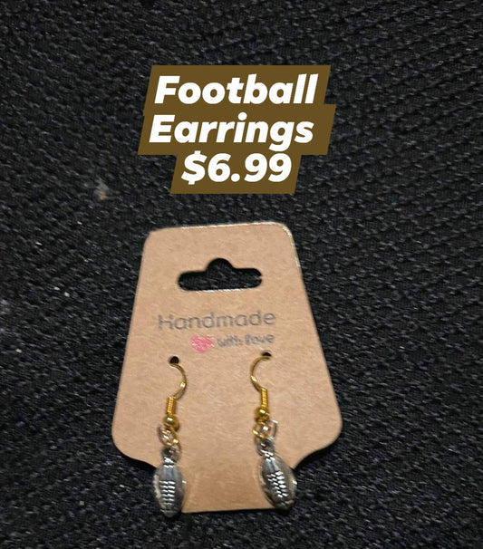 Football Earrings