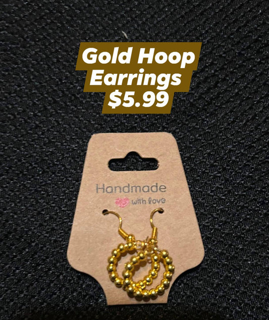 Gold Hoop Earrings