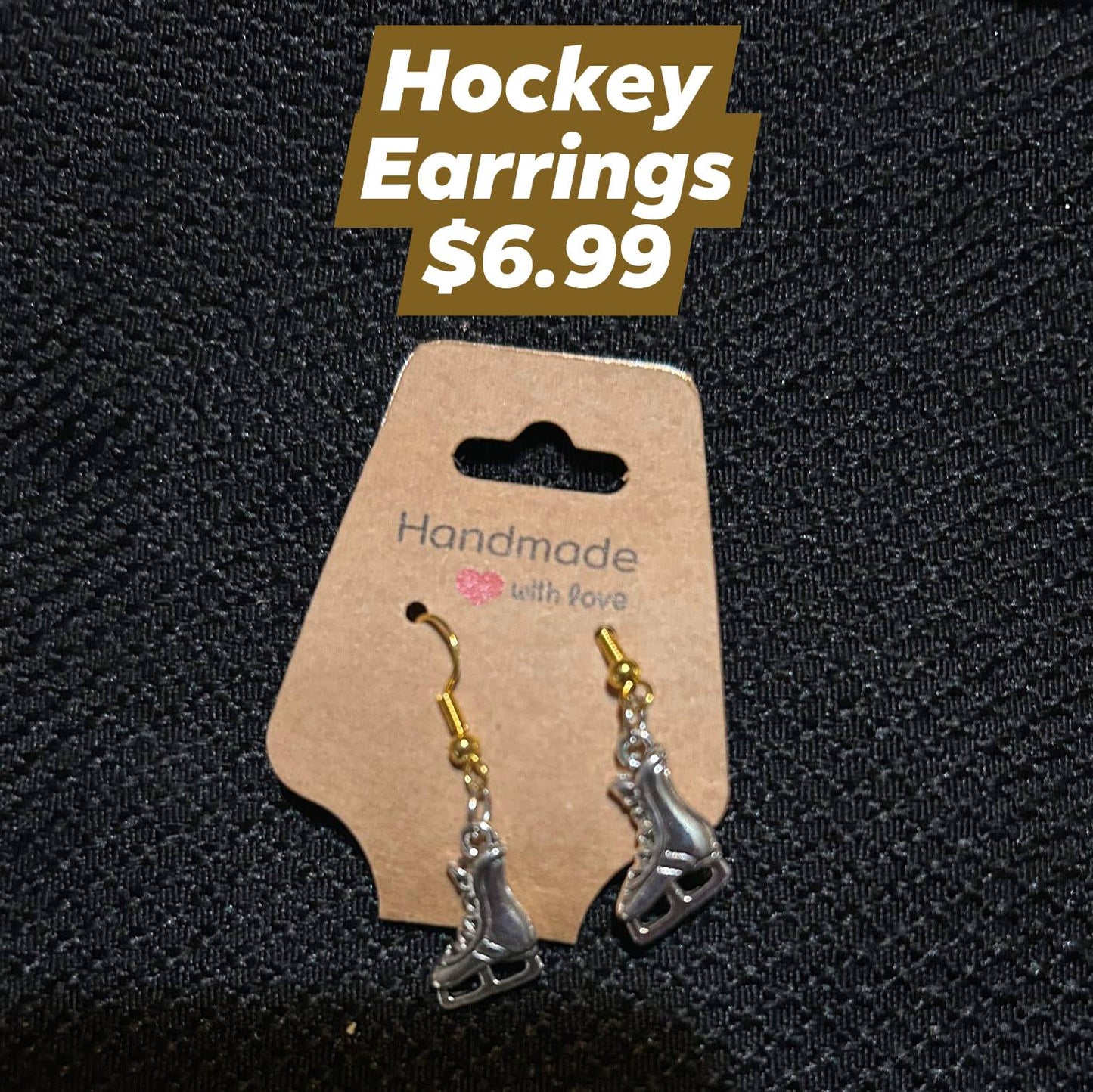 Hockey Earrings