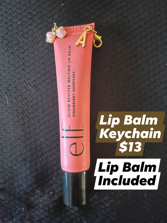 Customizable Lip Balm Keychain
