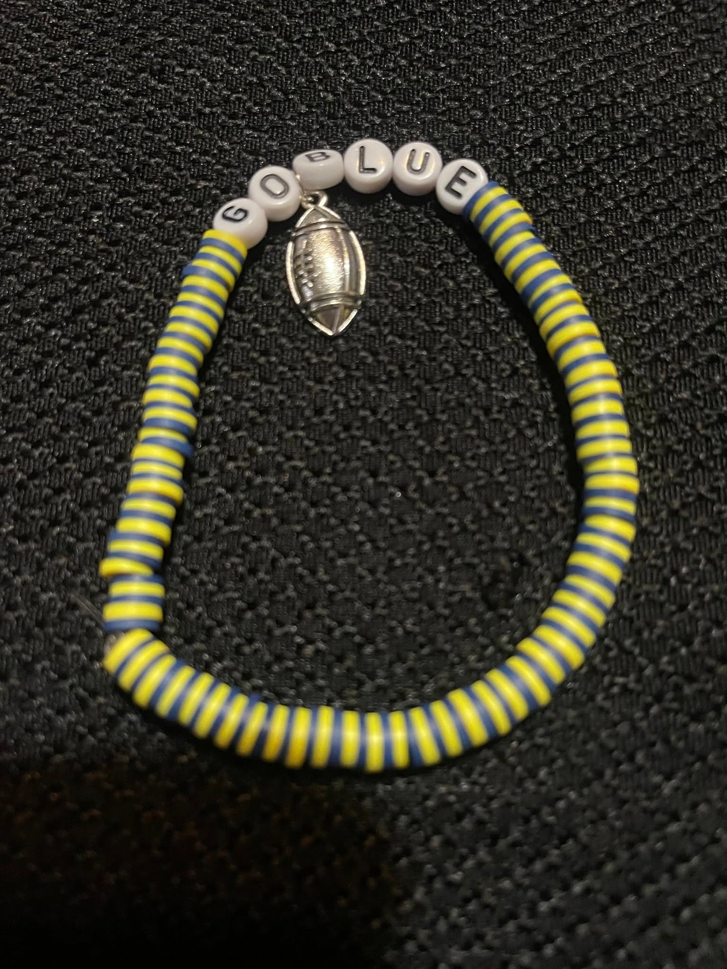 Charmed Go Blue Michigan Bracelet
