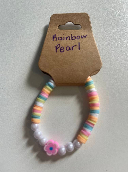 Rainbow Pearl Bracelet