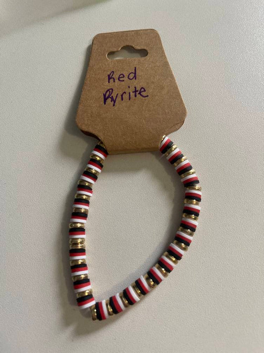 Red Pyrite Bracelet