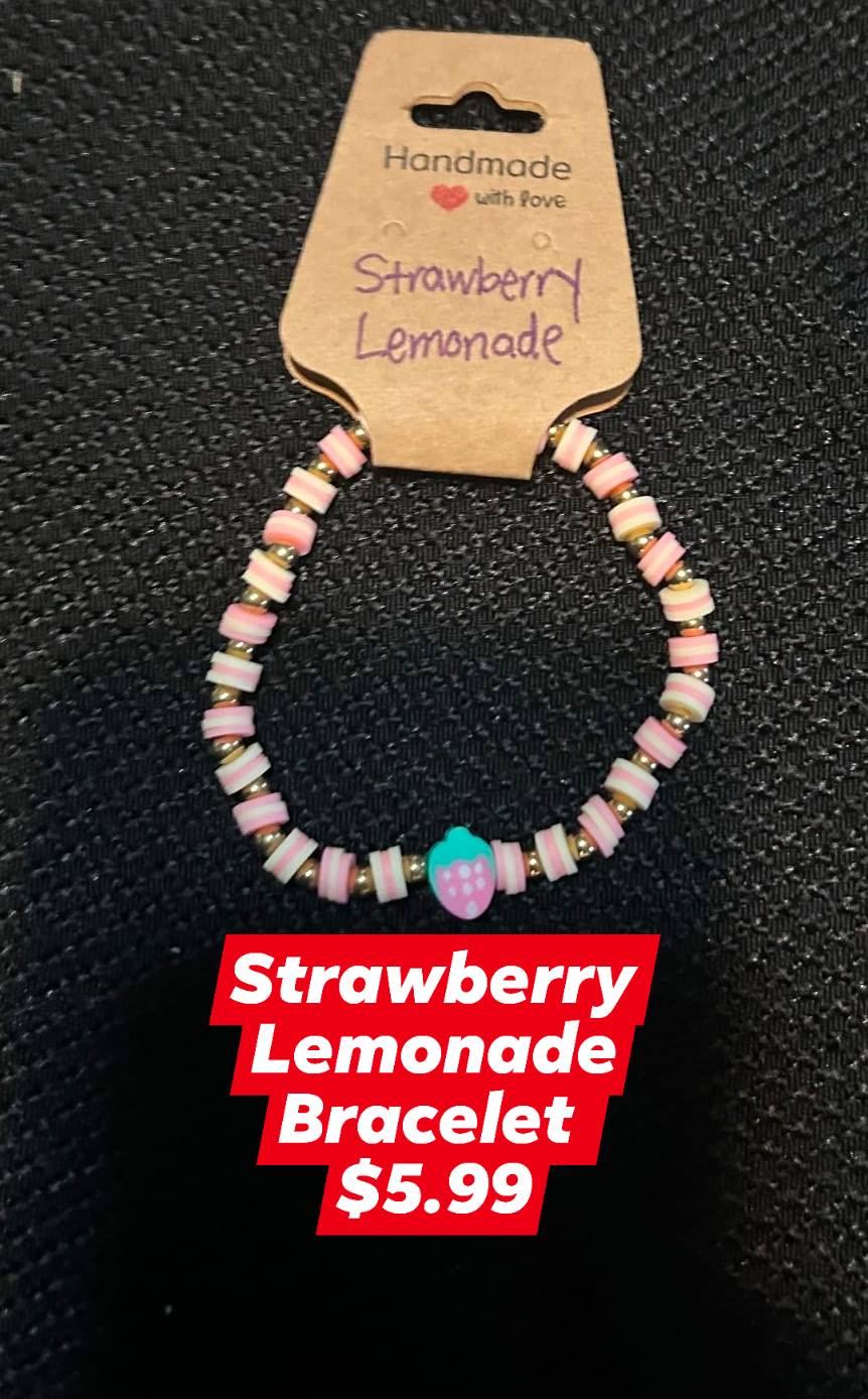 Strawberry Lemonade Bracelet