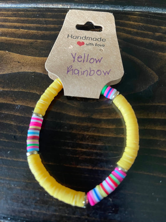 Yellow Rainbow Bracelet